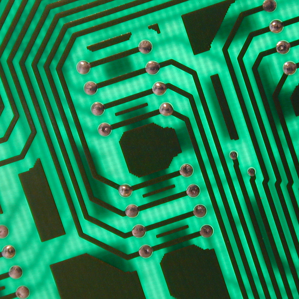 Circuit board close-up